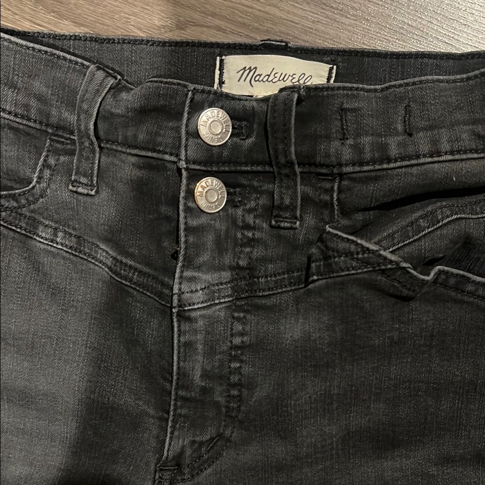 Madewell Black Flare & Wide Leg Jeans
